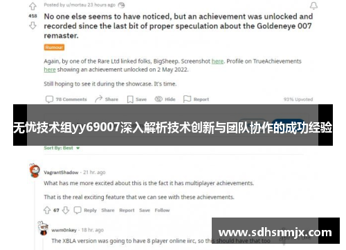 无忧技术组yy69007深入解析技术创新与团队协作的成功经验